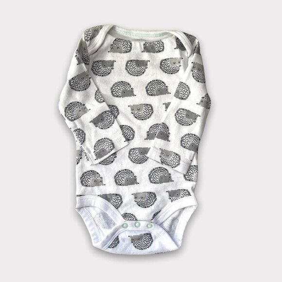 Gender Neutral 0-3 Months Onesies Bodysuits Set of 5 - Picture 6 of 7